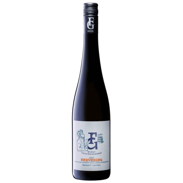 <div>Ried</div> <span>Kreuzberg</span> <div>Grüner Veltliner Federspiel Bio</div>