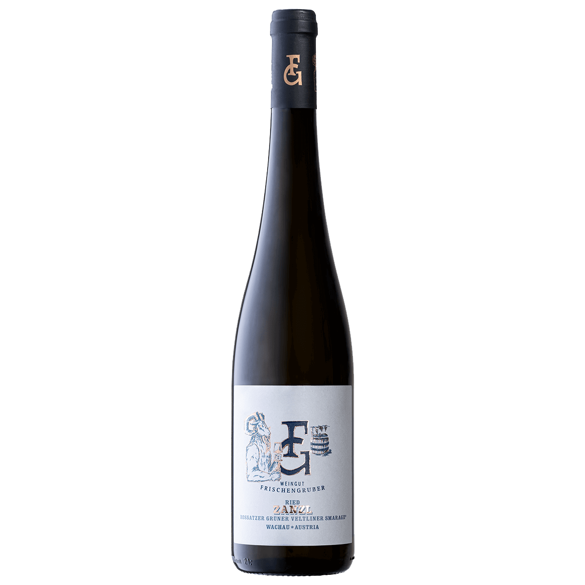 <div>Ried</div> <span>Zanzl</span> <div>Grüner Veltliner Smaragd BIO</div>